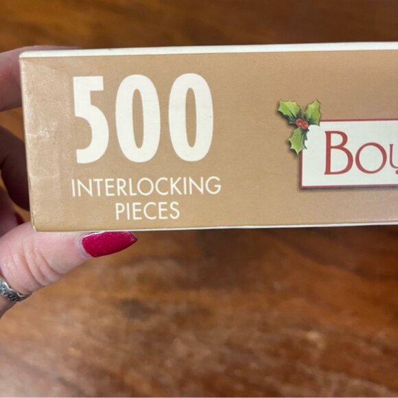 Springbok "Boughs & Berries" Winter Santa 50Jigsaw Puzzle 500 Pieces - Picture 5 of 7